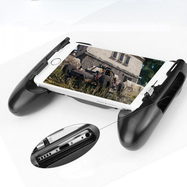 Wholesale Universal Mobile Game Grip Controller Gamepad Clutch Handle Holder for Cell Phone (Black)